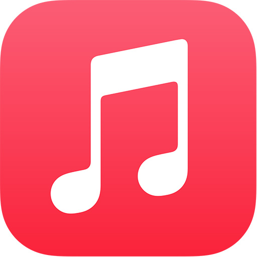 Apple Music logo.