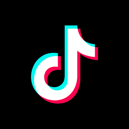 TikTok logo.